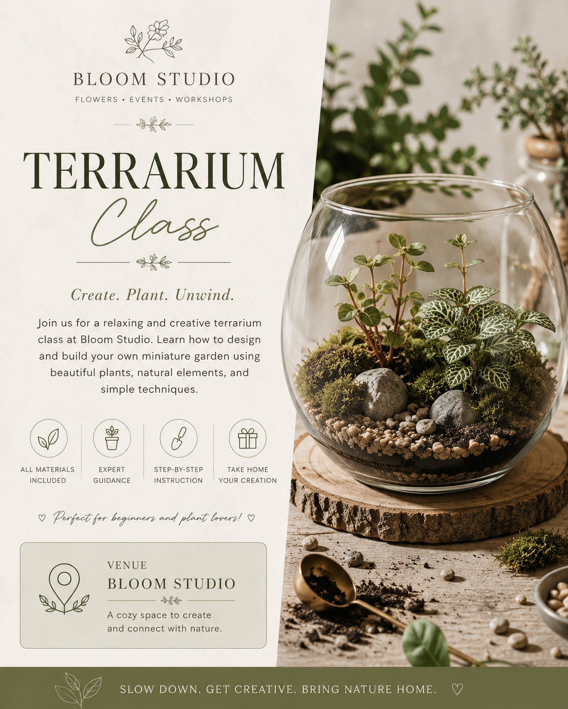Terrarium Class Ticket